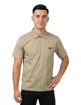 Chemise à Manches Courtes Pachuco Work Tan M - DGK - FashionsVida