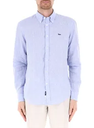 Camicia in lino AZZURRO CHIARO L