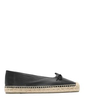Espadrillas Pax basse in iuta nere