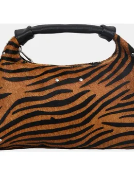Bolso de mano estampado con tira para cruzar modelo Dandy de Bags - Núnoo - FashionsVida