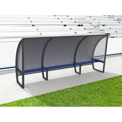 Hintere Seitenabdeckungen aus Aluminium 7 Personen - Gris - unisex - Size: 1,6x3,5x0,6 m