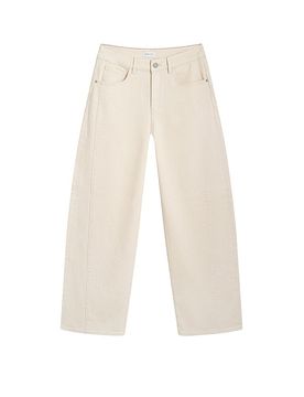 Jeans Barrel Leg ASH creme 31/L30 damen