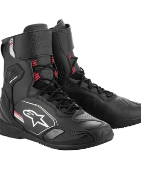 Scarpe Moto SUPERFASTER Rosso Nero Grigio Rosso taglia 11 - Alpinestars - FashionsVida