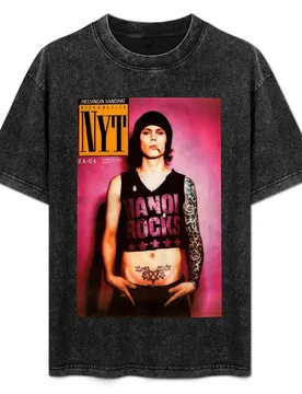 Ville Valo Vintage T-Shirt Basic Daily Outfit Short Sleeve Tee - Aliexpress - FashionsVida