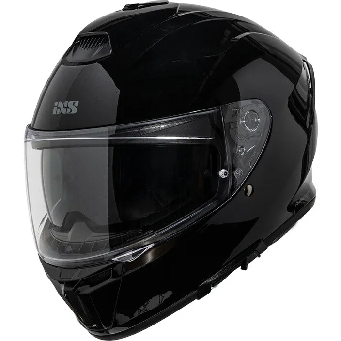 Casco Moto Integrale RAPID 1.0 Lucido Nero taglia M - iXS - FashionsVida