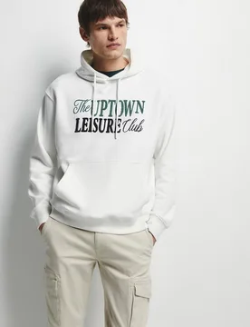 Sfera - Sudadera patch bicolor - Sfera - FashionsVida
