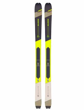Tourenski Mtn 84 Pure Rainy/Lime 2024 für Herren aus Wolle Größe 156 cm Grau