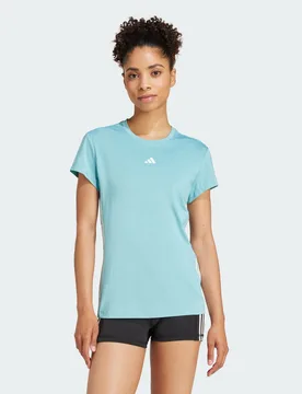 Womens Hyperglam Training Tee - Turquoise - Size X-Small - adidas performance - FashionsVida