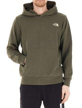 Felpa con cappuccio VERDE SCURO XL