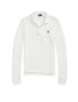 POLO Poloshirt weiss M damen - Ralph Lauren - FashionsVida