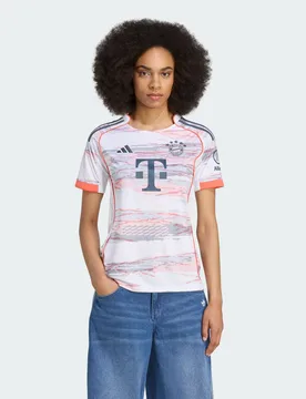 Maglia Away 25/26 Bayern Monaco S White - Adidas - FashionsVida