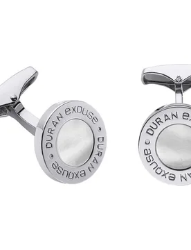 Gemelos de plata de ley con madreperla - Duran Exquse - FashionsVida