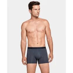 Bóxer de punto de hombre a rayas en