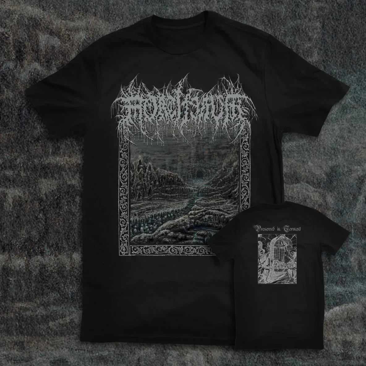 MORTIFERUM "PRESERVED IN TORMENT" SHIRT - Aliexpress - FashionsVida