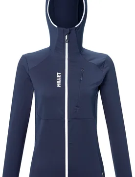 Polaire respirante en Polartec® - Trilogy Icon Lightgrid Hoodie W Saphir - Taille S - Navy - Millet - FashionsVida