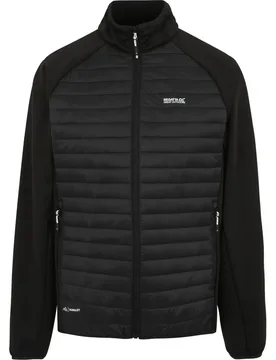 ClumberHybrid Herren Funktionsjacke, schwarz S - Regatta - FashionsVida