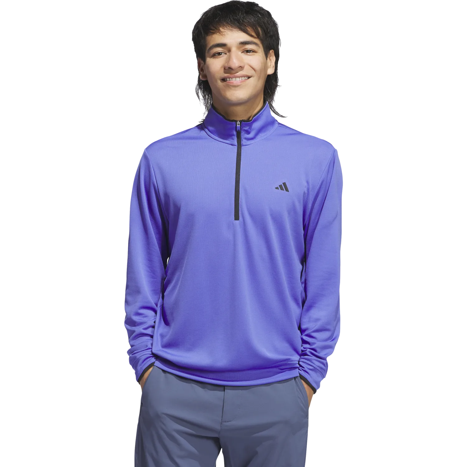 Layer Core Lightweight 1/4-Zip, blau xs - Adidas - FashionsVida