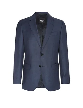 Americana H-HUGE-B1 azul oscuro 56 - BOSS - FashionsVida