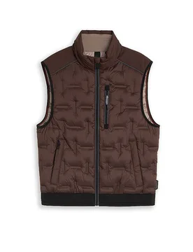 Chaleco acolchado marrón XL - Tom tailor - FashionsVida