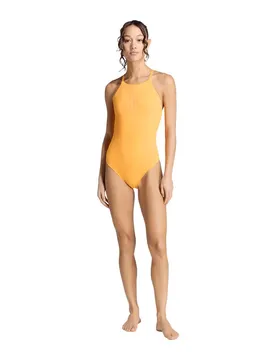 Maillot De Bain 3 Stripes High Neck 2-way Straps Peachsoft