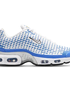 Tuned Air Max Men's Sneakers - White - Size 9.5 - Mesh/Synthetic - White - Size: 9.5 - Nike - FashionsVida