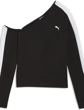 Select Maglietta A Maniche Lunghe T7 Asymmetric Black XS
