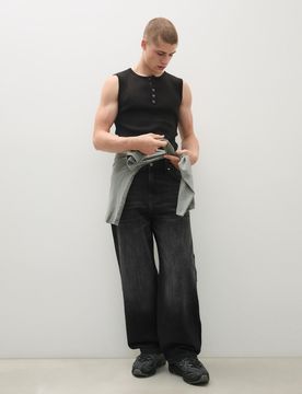 Jean Neobarrel Brodé 46 Noir