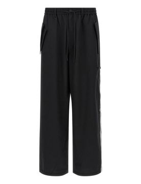 Y-3 Pantaloni in misto lana