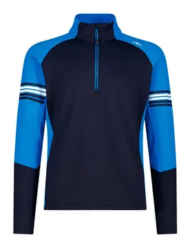 Sweat à Demi-zip 35l0427 Black Blue S