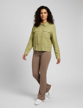 Giacca-camicia - verde pallido