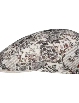 Tendalo Fantasy Flat Cap by Alfonso DEste - cream white - Female - Size: S (54-55 cm) - Alfonso D´Este - FashionsVida