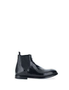 Stivaletti beatles pelle NERO 6