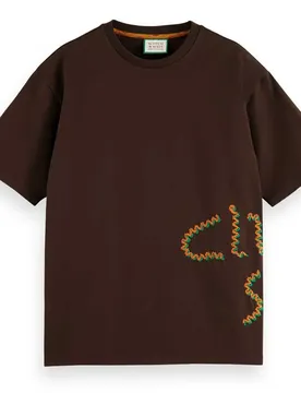 T-shirt à Manches Courtes Soda Artwork Chocolate S