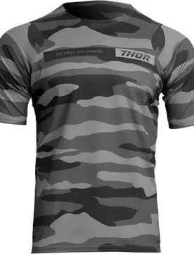 Maglia Bici Mtb JERSEY Assist Camo Grey taglia XL - THOR - FashionsVida