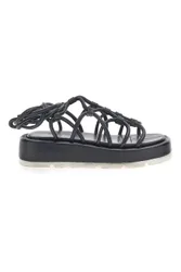 Sandali Lace-Up Neri Grazie 3770 37