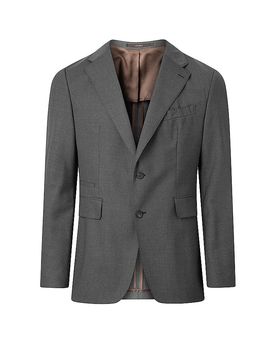 Sakko Shaped Fit SONO grau 27 herren