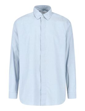Lardini Camicia in cotone e viscosa
