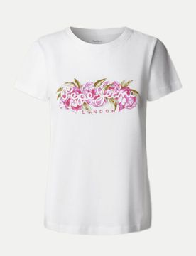 Leichtes T-Shirt Mahina Weiß S