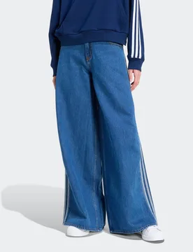 PANTALONI TRACK FIREBIRD ADILENIUM IN DENIM 32-32 Blue Denim - Adidas - FashionsVida