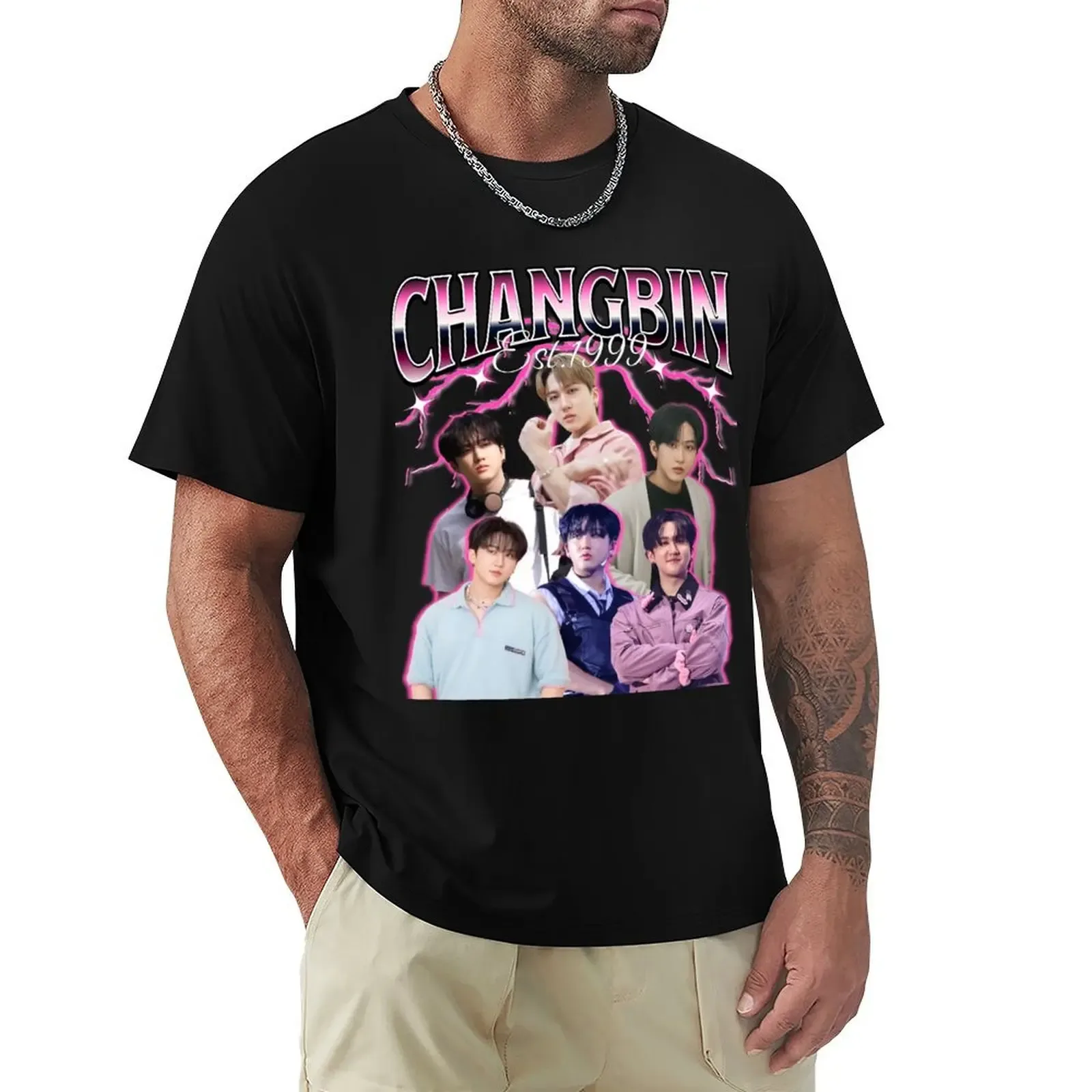 Changbin 90s T-Shirt Lightweight Cooling Short Sleeve Tee - Aliexpress - FashionsVida