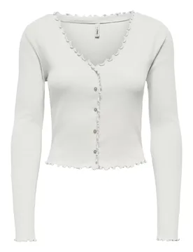 ONLLAILA L/S BUTTON TOP MIX BOX JRS female - XS - FashionsVida