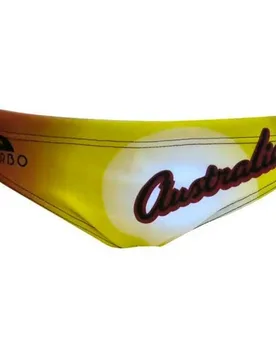 Australia Sun Swimming Brief Black 5XL Men - TURBO - FashionsVida