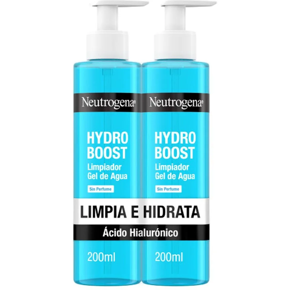 Limpiador Gel de Agua Hydro Boost 2 x 200 ml - Neutrogena - FashionsVida