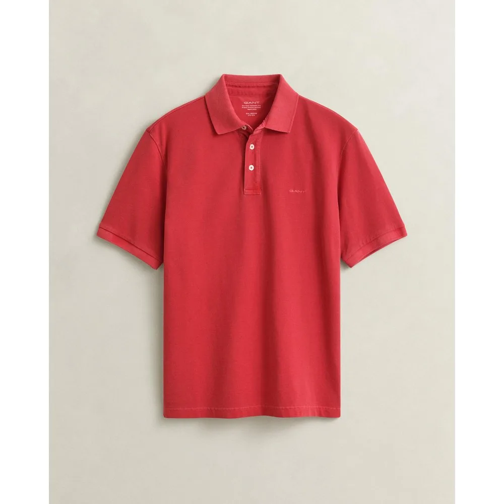 Polo de hombre Sunfaded de manga corta - Gant - FashionsVida