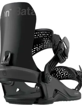 Fixations De Snowboard Chaos Heelwarp Black M-L Homme