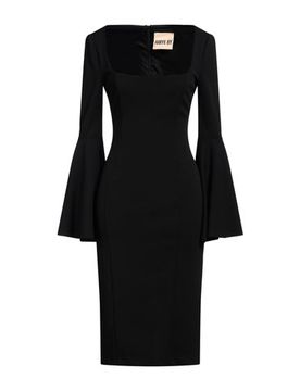 Vestido midi Mujer Negro 34,36,38 Mujer