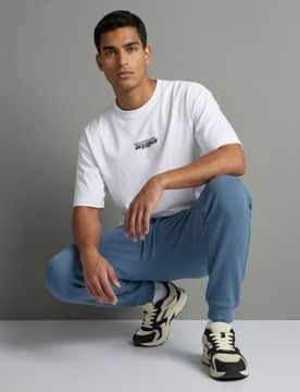 Pantaloni da tuta regular fit - grey blue