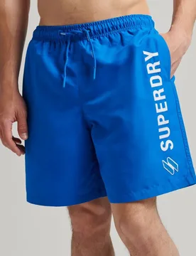 Short De Bain Code Applque 19inch Blue Bay 2XL Homme - Superdry - FashionsVida