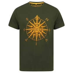 Direction Short Sleeve T-shirt Green 4XL Men