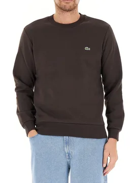 Felpa misto cotone MARRONE 6 - Lacoste - FashionsVida